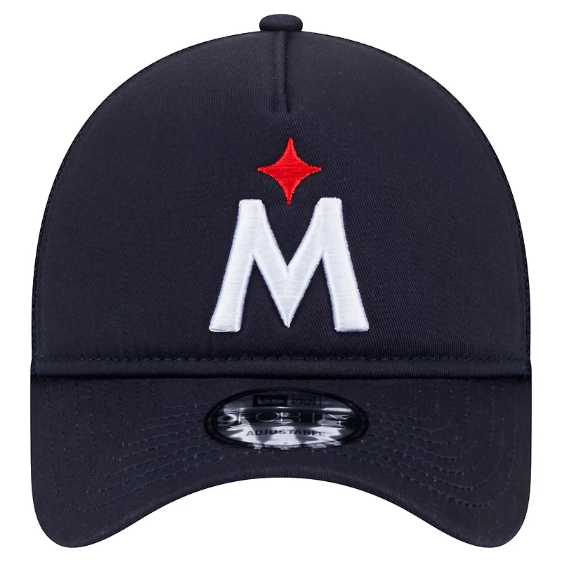 New Era Minnesota Twins 9FORTY A-Frame Trucker Adjustable Hat