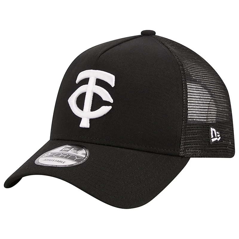 New Era Minnesota Twins A-Frame 9FORTY Trucker Adjustable Hat