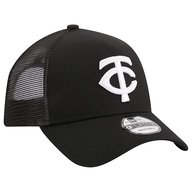 New Era Minnesota Twins A-Frame 9FORTY Trucker Adjustable Hat