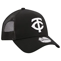 New Era Minnesota Twins A-Frame 9FORTY Trucker Adjustable Hat