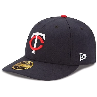 New Era Minnesota Twins Authentic Collection On Field Low Profile Home 59FIFTY Fitted Hat
