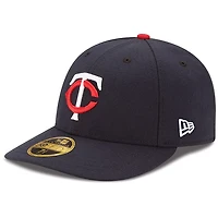 New Era Minnesota Twins Authentic Collection On Field Low Profile Home 59FIFTY Fitted Hat