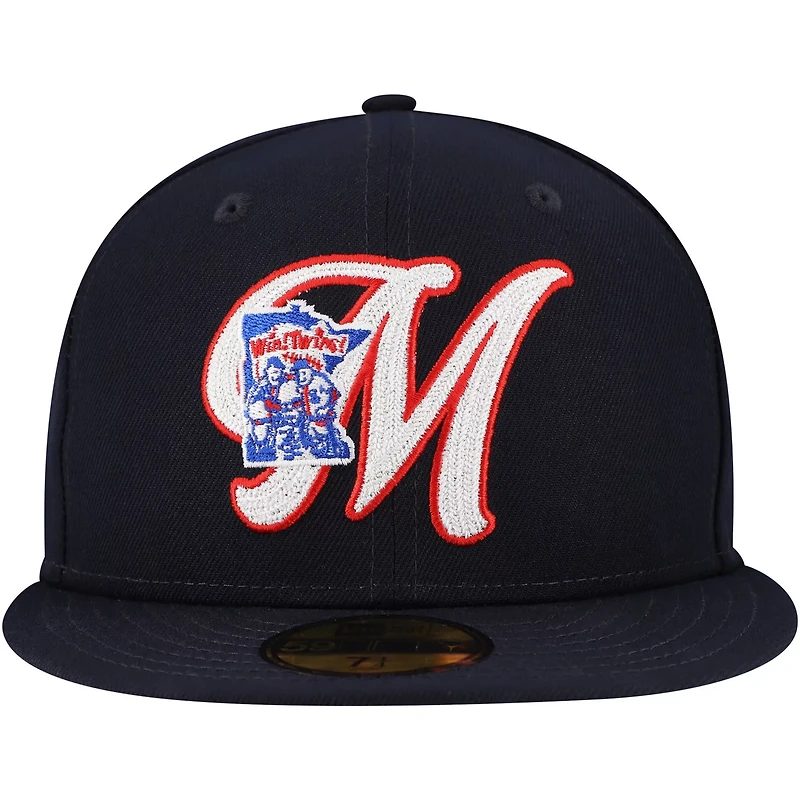 New Era Minnesota Twins Duo Logo 20 59FIFTY Fitted Hat