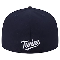New Era Minnesota Twins Overlap 59FIFTY Fitted Hat