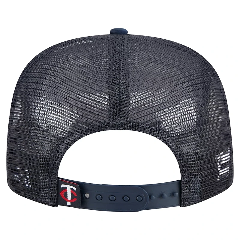 New Era Minnesota Twins Retro Satin Script Golfer Adjustable Hat