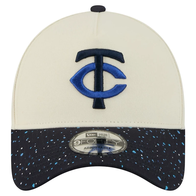 New Era Minnesota Twins Speckle A-Frame 9FORTY Adjustable Hat