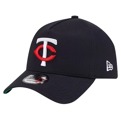 New Era Minnesota Twins Team Color A-Frame 9FORTY Adjustable Hat