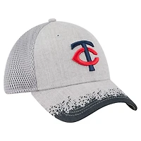 New Era Minnesota Twins Visor Paint Splatter 39THIRTY Flex Hat
