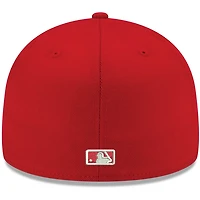 New Era Minnesota Twins White Logo 59FIFTY Fitted Hat