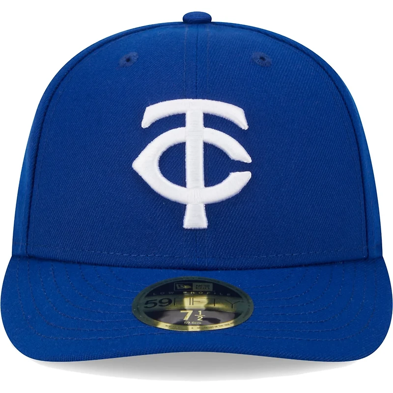 New Era Minnesota Twins White Logo Low Profile 59FIFTY Fitted Hat