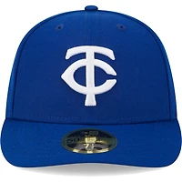 New Era Minnesota Twins White Logo Low Profile 59FIFTY Fitted Hat