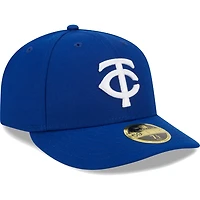 New Era Minnesota Twins White Logo Low Profile 59FIFTY Fitted Hat