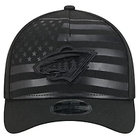 New Era Minnesota Wild Game Day Stealth Flag 9FORTY A-Frame Adjustable Hat