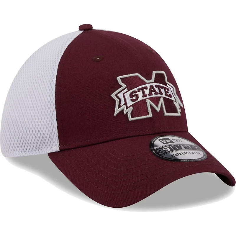 New Era Mississippi State Bulldogs Evergreen Neo 39THIRTY Flex Hat