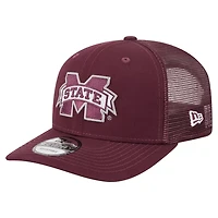 New Era Mississippi State Bulldogs Primary 9SEVENTY Trucker Stretch-Snap Hat