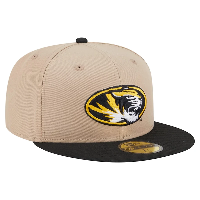 New Era Missouri Tigers Two-Tone 59FIFTY Fitted Hat