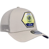 New Era Nashville SC Established Patch 9FORTY A-Frame Trucker Adjustable Hat