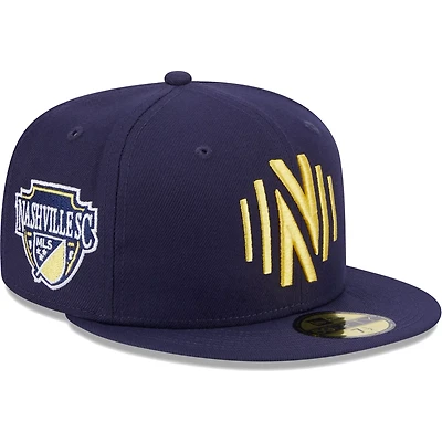 New Era Nashville SC Patch 59FIFTY Fitted Hat