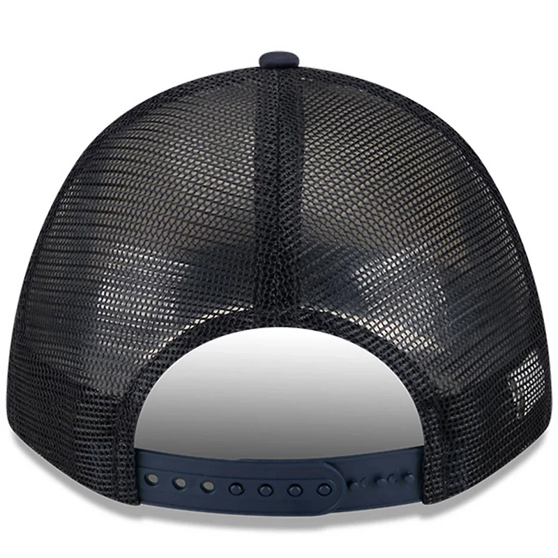 New Era Navy Atlanta Braves 2025 MLB Speedway Classic Fashion Pack A-Frame 9FORTY Adjustable Hat