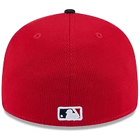 New Era Navy Atlanta Braves 2025 Spring Training Low Profile 59FIFTY Fitted Hat