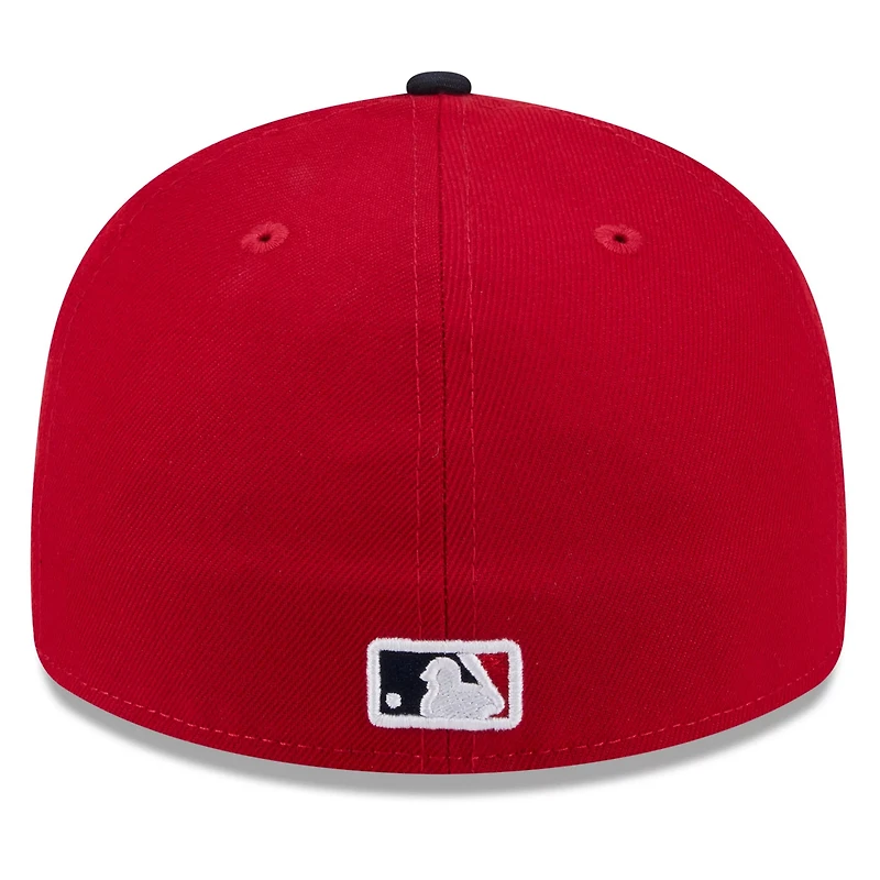New Era Navy Atlanta Braves 2026 Spring Training Low Profile 59FIFTY Fitted Hat