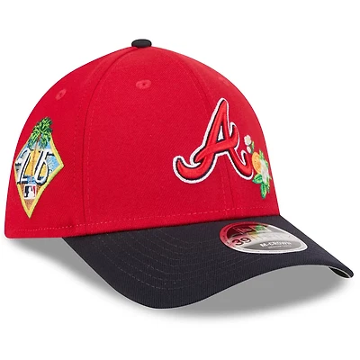 New Era Navy Atlanta Braves 2026 Spring Training M-Crown 39THIRTY Flex Hat