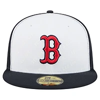 New Era Navy Boston Red Sox Repeat 59FIFTY Fitted Hat