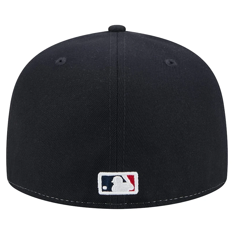 New Era Navy Boston Red Sox Repeat 59FIFTY Fitted Hat