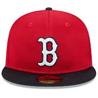 New Era Navy Boston Sox 2025 Spring Training 59FIFTY Fitted Hat