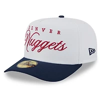 New Era Navy Denver Nuggets 2025 NBA Draft A-Frame 59FIFTY Fitted Hat