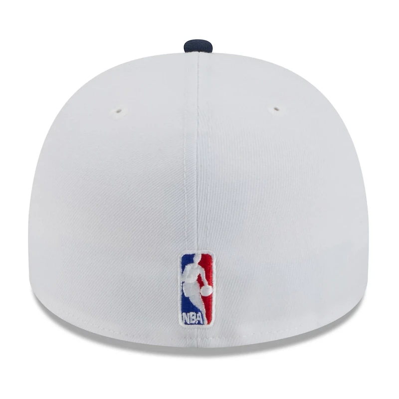 New Era Navy Denver Nuggets 2025 NBA Draft A-Frame 59FIFTY Fitted Hat