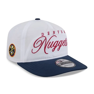 New Era Navy Denver Nuggets 2025 NBA Draft On-Stage Nylon 19TWENTY Adjustable Hat