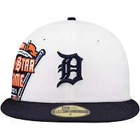 New Era Navy Detroit Tigers Major Sidepatch 59FIFTY Fitted Hat