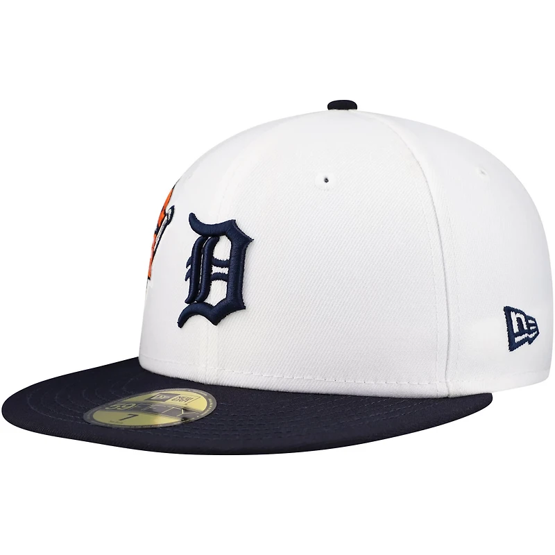 New Era Navy Detroit Tigers Major Sidepatch 59FIFTY Fitted Hat