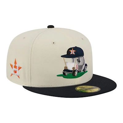 New Era Navy Houston Astros Bullpen Cart 59FIFTY Fitted Hat