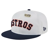 New Era Navy Houston Astros Satin 59FIFTY Fitted Hat