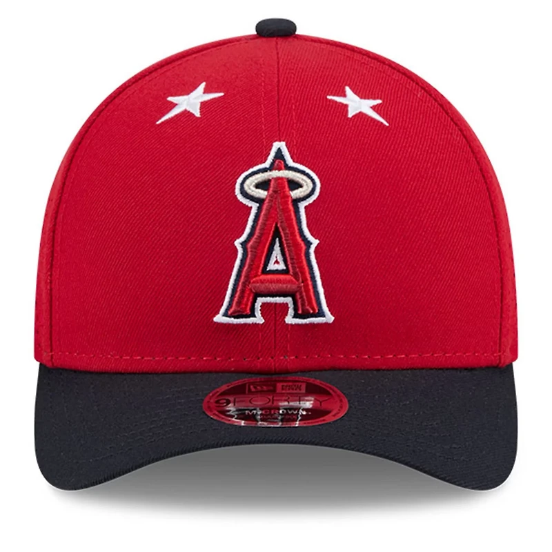 New Era Navy Los Angeles Angels 2025 MLB All-Star Game 9FORTY M-Crown Adjustable Hat