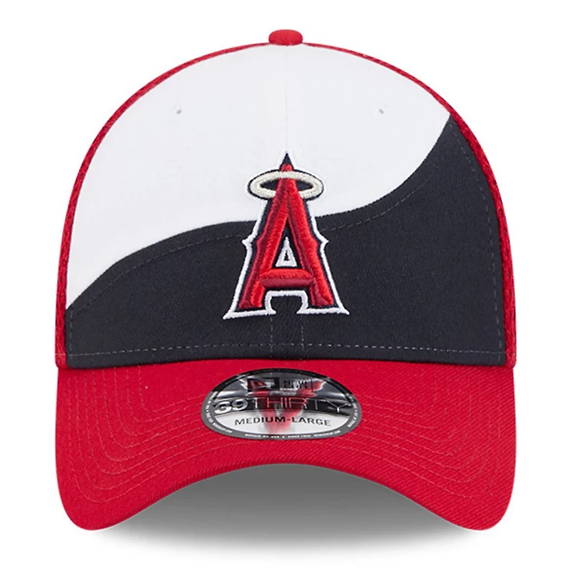 New Era Navy Los Angeles Angels 2025 Spring Training 39THIRTY Flex Hat