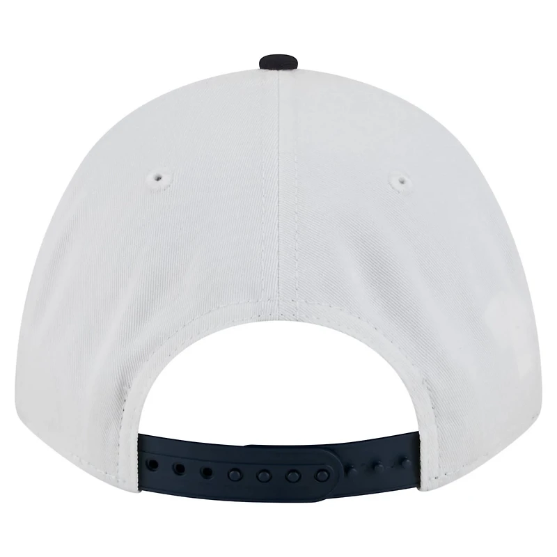 New Era Navy Michigan Wolverines Arch Two-Tone Rope 9FORTY A-Frame M-Crown Adjustable Hat