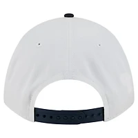 New Era Navy Michigan Wolverines Arch Two-Tone Rope 9FORTY A-Frame M-Crown Adjustable Hat