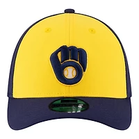 New Era Navy Milwaukee Brewers Player Replica 39THIRTY M-Crown Flex Hat