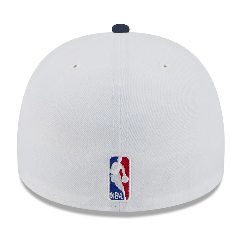 New Era Navy Minnesota Timberwolves 2025 NBA Draft A-Frame 59FIFTY Fitted Hat