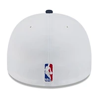 New Era Navy Minnesota Timberwolves 2025 NBA Draft A-Frame 59FIFTY Fitted Hat