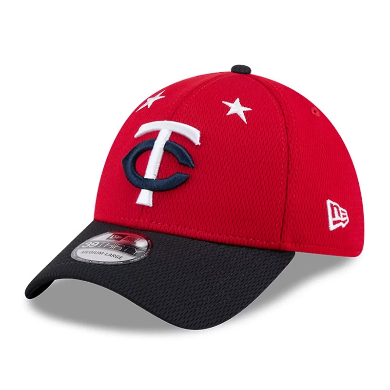 New Era Navy Minnesota Twins 2025 MLB All-Star Game 39THIRTY Flex Hat