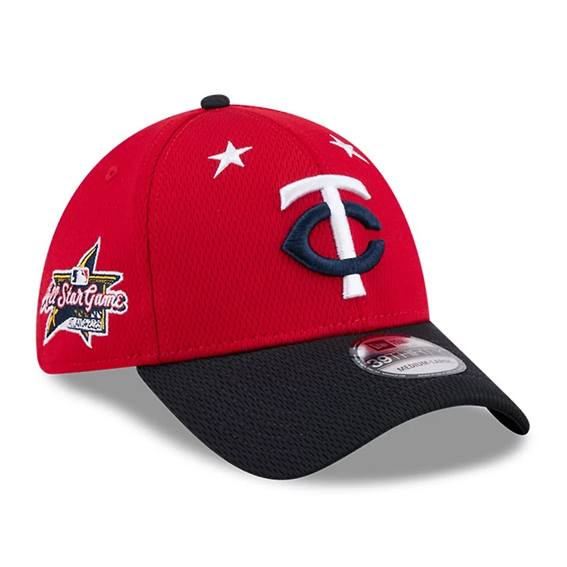New Era Navy Minnesota Twins 2025 MLB All-Star Game 39THIRTY Flex Hat