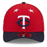 New Era Navy Minnesota Twins 2025 MLB All-Star Game 9FORTY M-Crown Adjustable Hat