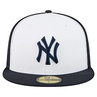 New Era Navy New York Yankees Repeat 59FIFTY Fitted Hat