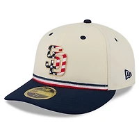 New Era Navy San Diego Padres USA 250 Fourth of July Low Profile 59FIFTY Fitted Hat