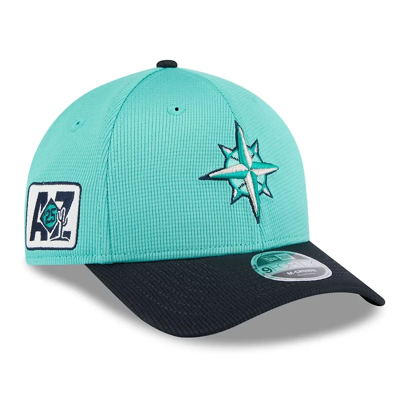 New Era Navy Seattle Mariners 2025 Spring Training 9FORTY Adjustable Hat