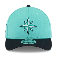 New Era Navy Seattle Mariners 2025 Spring Training 9FORTY Adjustable Hat